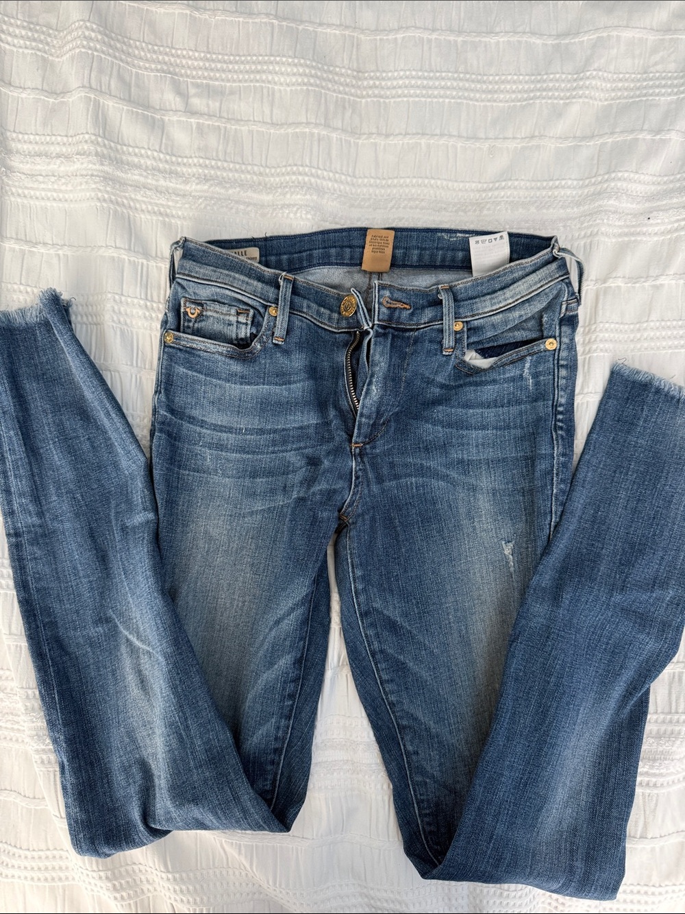 True Religion Women's Medium Blue Skinny Jeans